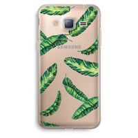 Lange bladeren: Samsung Galaxy J3 (2016) Transparant Hoesje