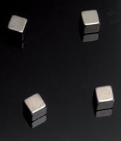 Naga magneet glasbord, ft 10 x 10 x 10 mm, pak van 4 stuks