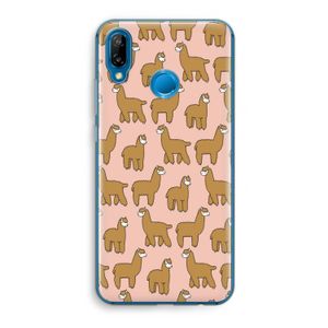 Alpacas: Huawei P20 Lite Transparant Hoesje