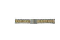 Horlogeband Fossil FS5742 / FS5653 / FB-01 Staal Bi-Color 22mm