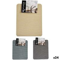 Antislipmat Kinvara Plastic 40 x 1 x 32 cm (24 Stuks)