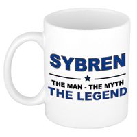 Sybren The man, The myth the legend cadeau koffie mok / thee beker 300 ml