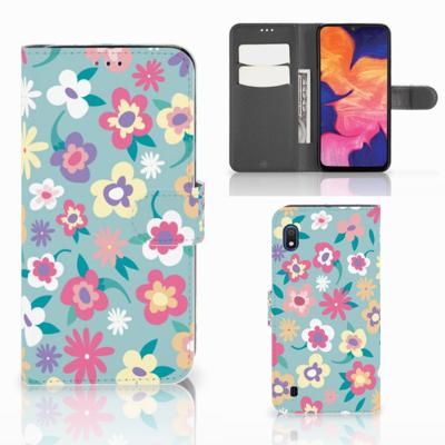 Samsung Galaxy A10 Hoesje Flower Power Samsung Galaxy A10 Hoesje Flower Power