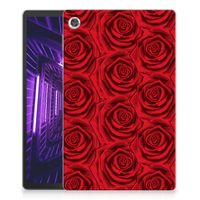 Lenovo Tab M10 Plus Siliconen Hoesje Red Roses