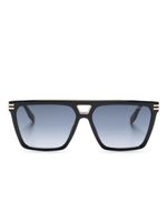 Marc Jacobs Eyewear lunettes de soleil à monture pilote - Noir