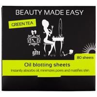 Beauty Made Easy Oil Blotting Sheets Green Tea