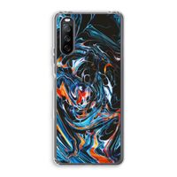 Black Unicorn: Sony Xperia 10 III Transparant Hoesje