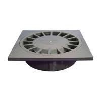 Afvoer Tecnoagua T-88 PVC 15 x 15 x 5,65 cm Ø 7,5 - 5 cm Verticaal