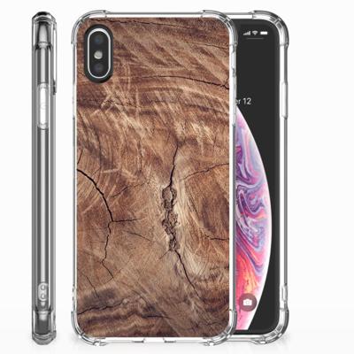 Apple iPhone X | Xs Stevig Telefoonhoesje Tree Trunk Apple iPhone X | Xs Stevig Telefoonhoesje Tree Trunk
