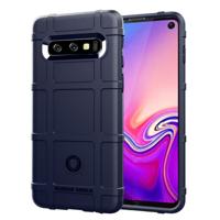 Volledige dekking schokbestendig TPU Case voor Galaxy S10 (blauw)