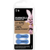 Duracell Batterij voor hoortoestel ZA675 1.45 V 6 stuk(s) 630 mAh Zink-lucht 675AC