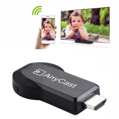 Anycast-M2 Plus Wireless WiFi Display Dongle ontvanger Airplay Miracast DLNA 1080P HDMI TV Stick voor iPhone Samsung en andere Android Smartphones(Bl