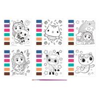 Creative Craft Group Schilderen met water gabby&apos;s poppenhuis, 7dlg.