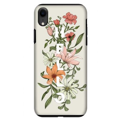 Hello bloemen: iPhone XR Tough Case