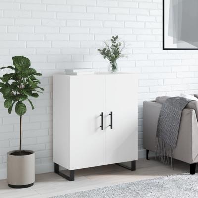 Dressoir 69,5x34x90 cm bewerkt hout wit