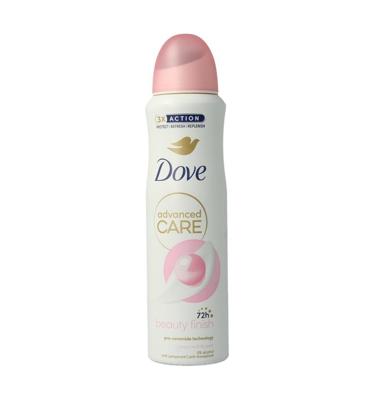 Deodorant spray beauty finish