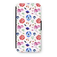 Bloemetjes: iPhone 7 Flip Hoesje
