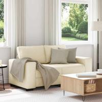 2-zitsbank crme 120 cm stof