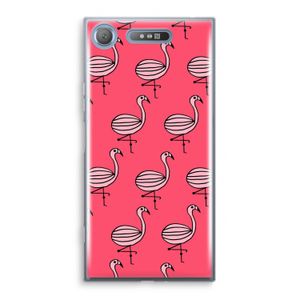 Flamingo: Sony Xperia XZ1 Transparant Hoesje