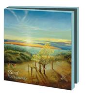 Kaartenmapje Floral instruments, Timothy Martin 10 Stuks