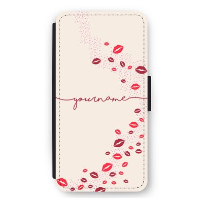 Kusjes: iPhone 11 Flip Hoesje