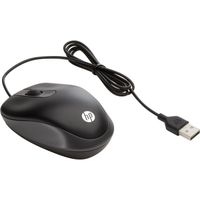 HP USB Travel Mouse (G1K28AA) muis 1000 Dpi - thumbnail