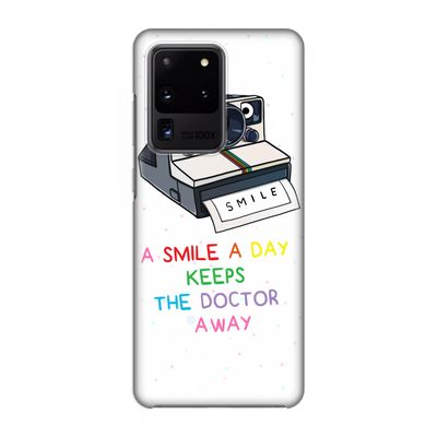 Smile: Volledig geprint Samsung Galaxy S20 Ultra Hoesje