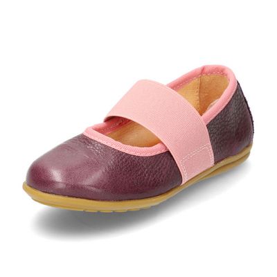 Ballerina FLEUR, aubergine Maat: 28 - voetlengte 17,3 cm