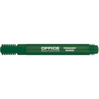 OFFICE products permanent marker 1-3 mm, rond, groen