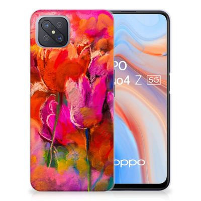 Hoesje maken OPPO Reno4 Z | A92s Tulips Hoesje maken OPPO Reno4 Z | A92s Tulips