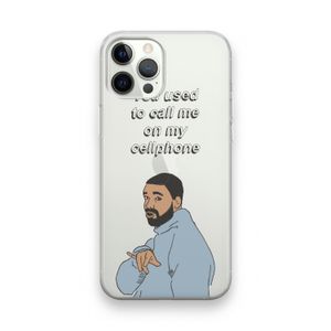 Hotline bling: iPhone 12 Pro Transparant Hoesje