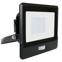 V-Tac LED Bouwlamp | 30W | 3000K | IP65 | met Sensor | Body Zwart - 9335220