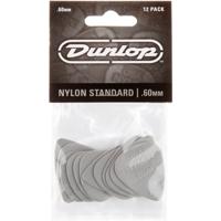 Dunlop Nylon Standard 0.60mm 12-pack plectrumset lichtgrijs - thumbnail