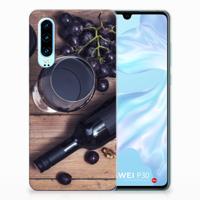 Huawei P30 | Siliconen Case | Wijn