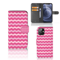 iPhone 12 | 12 Pro (6.1") Telefoon Hoesje Waves Pink