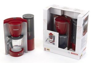 Theo Klein Bosch kinder-koffiezetapparaat rood / grijs