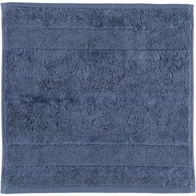 Cawö Cawö Noblesse2 Uni Gezichtsdoekje 30x30 Nachtblau