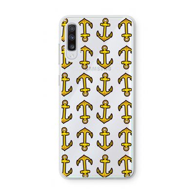 Musketon Anchor: Samsung Galaxy A70 Transparant Hoesje