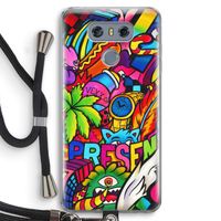 Represent: LG G6 Transparant Hoesje met koord