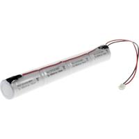 Mexcel NS1800SCH Accupack Aantal cellen: 4 Batterijgrootte: Sub-C Geschikt voor hoge temperaturen, Stekker NiCd 4.8 V 1800 Mexcel NS1800SCH Accupack Aantal cellen: 4 Batterijgrootte: Sub-C Geschikt voor hoge temperaturen, Stekker NiCd 4.8 V 1800