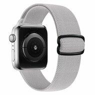 Solo Loop Nylon bandje - Grijs - Geschikt voor Apple Watch 44mm / 45mm / 46mm / 49mm