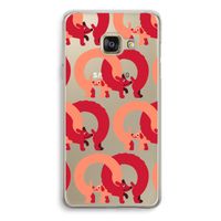 Dogs: Samsung Galaxy A3 (2016) Transparant Hoesje