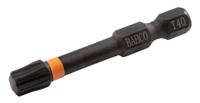 Bahco Torsiebit 1/4" | heavy-duty | voor TORX® schroeven | gekleurd | T20 x 50 mm - retailverpakking - 66IM/50T20C-2P