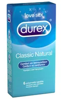 Durex Classic Natural Condooms 6 stuks - thumbnail