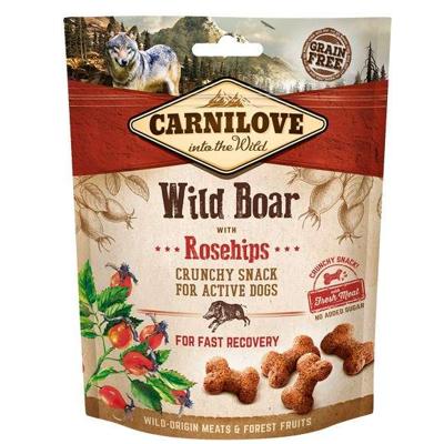 CARNILOVE Vers Crunchy Wild Zwijn & Rozenbottels Met Vers Vlees - hondensnack - 200 g