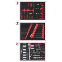 KS Tools 713.0215 Gereedschapsset Chroom-vanadium staal 215 onderdelen