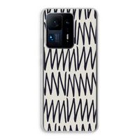 Marrakech Zigzag: Xiaomi Mi Mix 4 Transparant Hoesje
