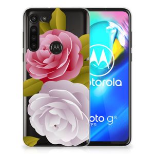 Motorola Moto G8 Power TPU Case Roses