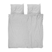 Snurk Uni Grey dekbedovertrek