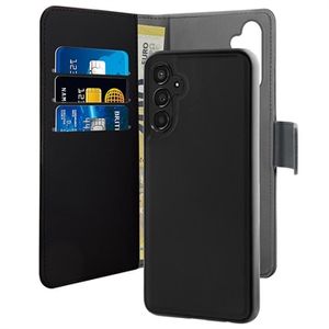 Puro 2-in-1 Magnetisch Samsung Galaxy A54 5G Portemonnee Hoesje - Zwart